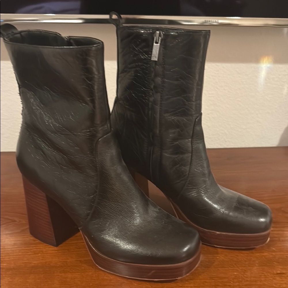 Marc Fisher Leather Boots